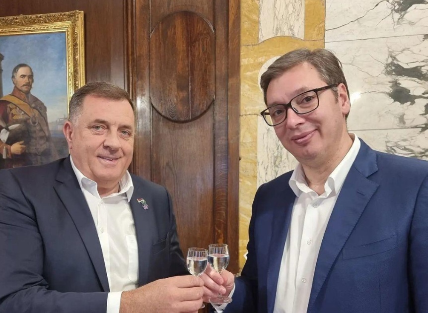 Dodik od Vučića zatražio podršku za poteze koje Republika Srpska planira poduzeti