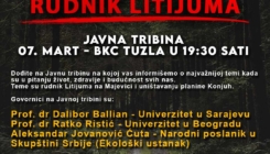 Javna tribina "Rudarenje litijuma na Majevici i izazovi u očuvanju planine Konjuh"