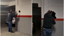 Bizaran slučaj u Madridu: Komšije zazidale BMW u garaži, vlasnik se čekićem probijao do auta