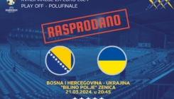 NSBiH objavio: Rasprodate ulaznice za meč BiH - Ukrajina