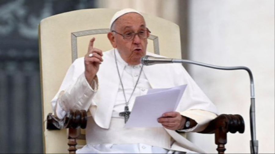Papa Franjo ponovno ograničio svoj govor na audijenciji, pa osudio ratove u Ukrajini i Gazi