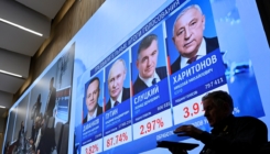 Izbori u Rusiji: Putin ubjedljivo vodi, reagovali Zelenski i SAD