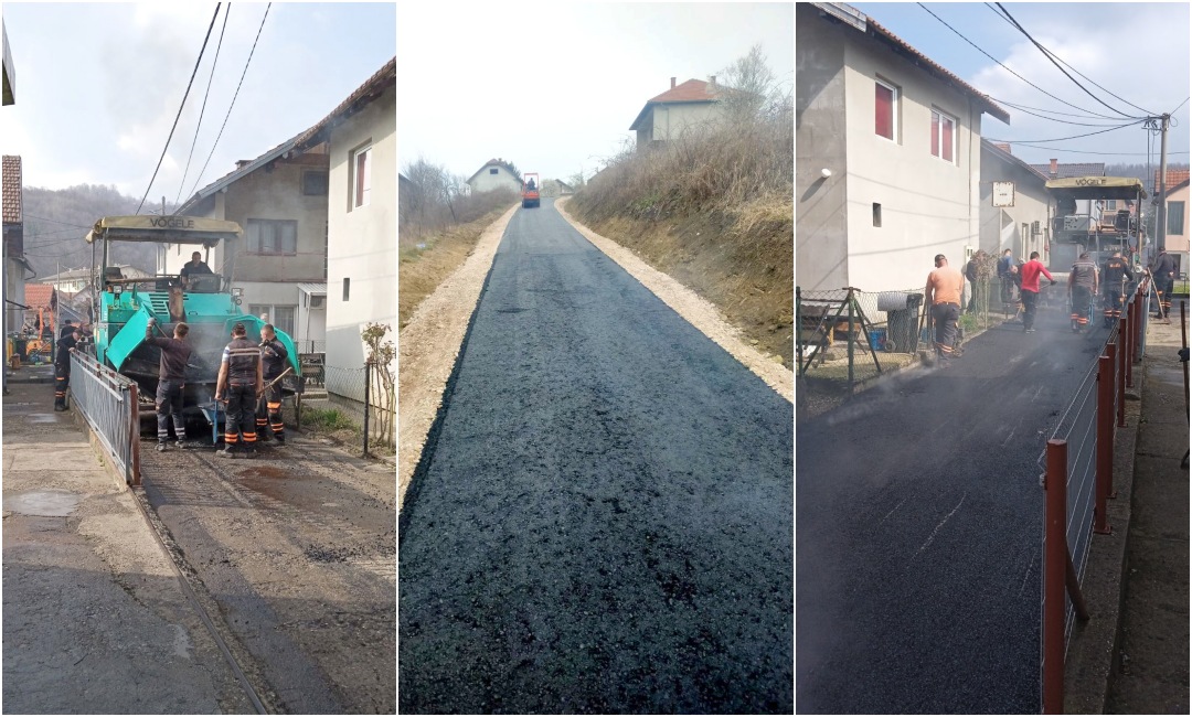 U toku su radovi na sanaciji puteva na tri lokacije na području grada Tuzle