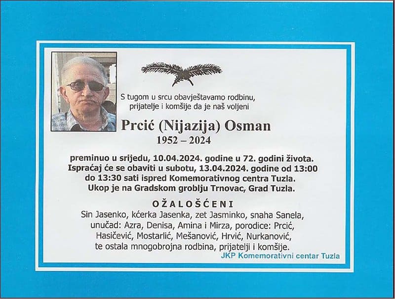 Preminuo jedan od najboljih plivačkih trenera Osman Prcić