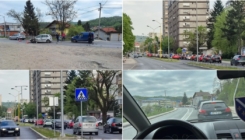 U saobraćajnoj nezgodi u Slavinovićima povrijeđene dvije osobe, otežano odvijanje saobraćaja prema gornjem dijelu grada