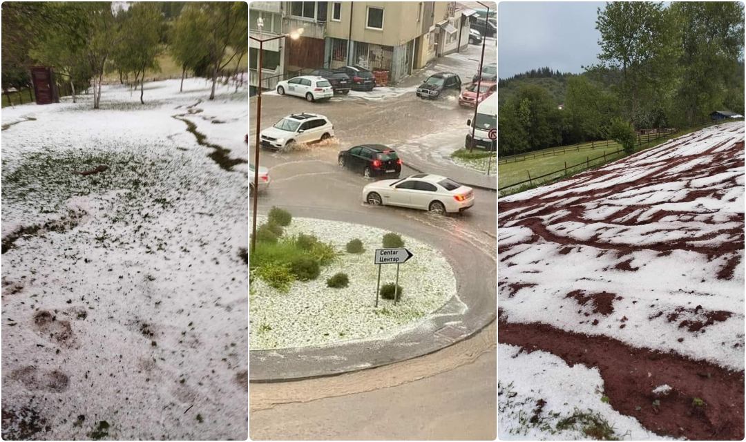 Dijelove BiH pogodilo nevrijeme: Jajce se suočava sa bujičnim vodama i poplavama nakon nevremena