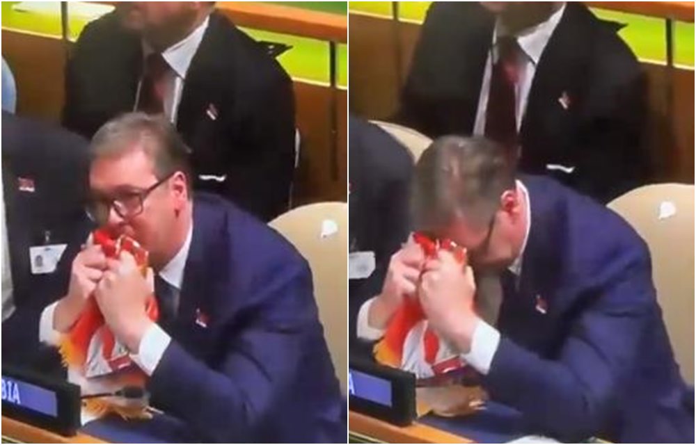 Pogledajte snimak Vučićeve reakcije tokom glasanja u UN-u