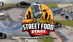 Po prvi put u Tuzli: Euro 2024 gledamo na Street Food Stage-u