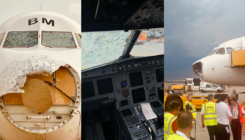 Avion koji je letio ka Beču teško oštećen zbog oluje: Smrskano vjetrobransko staklo i oštećen prednji dio