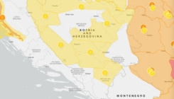 Meteoalarm izdao upozorenje za devet regija u BiH: Evo gdje nas očekuje jako nevrijeme