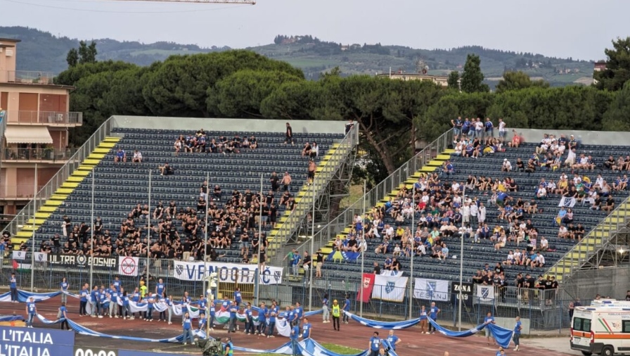 Bh. navijači se smjestili na stadion Carlo Castellani