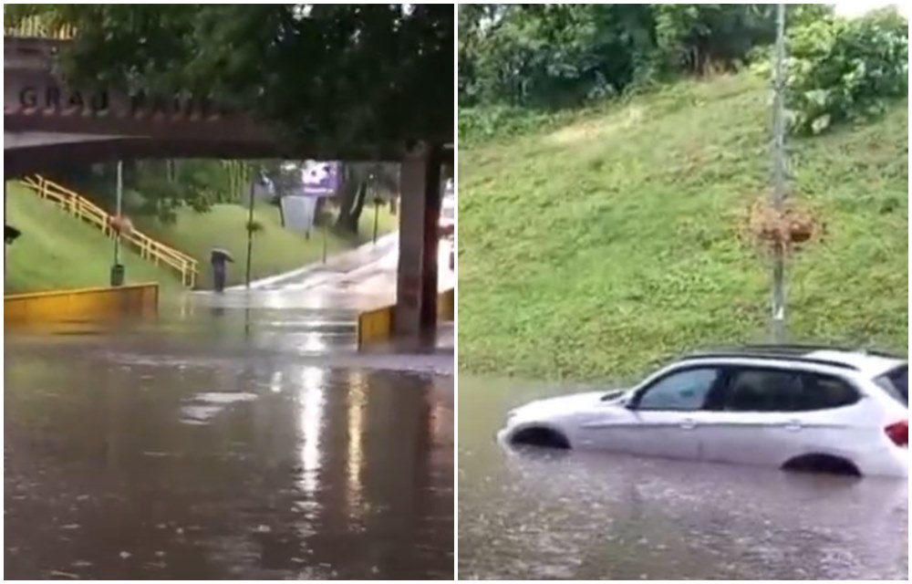 Nevrijeme pogodilo Prijedor: Gradske ulice pod vodom