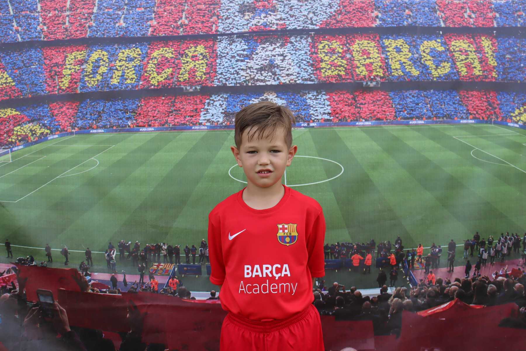 Šestogodišnji Alan Spahić iz Tuzle najbolji igrač na Barceloninom kampu