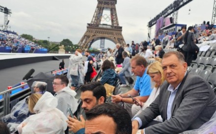 Milorad Dodik na otvaranju Olimpijskih igara u Parizu