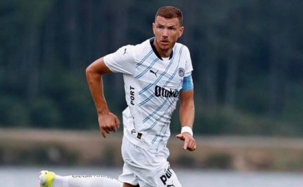 Edin Džeko ljevicom pogodio protiv Strasbourga