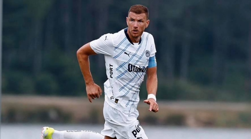 Edin Džeko ljevicom pogodio protiv Strasbourga