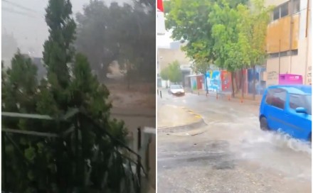 Nevrijeme pogodilo Grčku: Poplavljene ulice, više od 400 udara groma