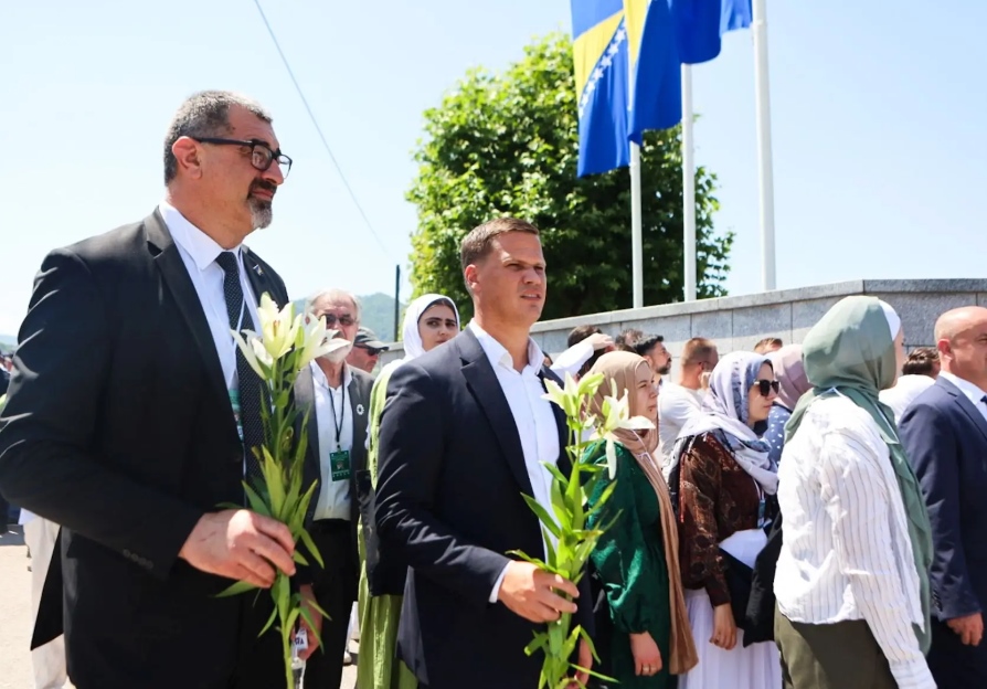 Delegacija Skupštine i Vlade TK prisustvovala obilježavanju  genocida u Srebrenici