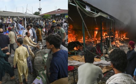 Pakistan: Ogroman požar izbio na pijaci u Islamabadu