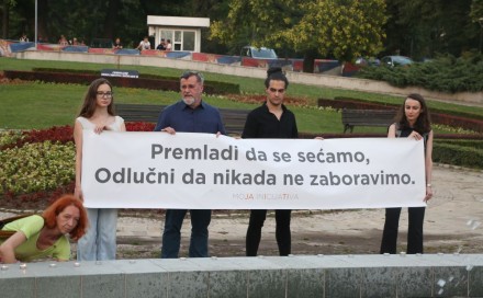 U Beogradu obilježen 11. juli: Premladi da se sjećamo, odlučni da ne zaboravimo