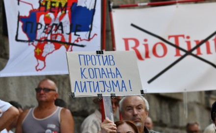 Vlada Srbije ponovo usvojila uredbu o projektu Rio Tinta