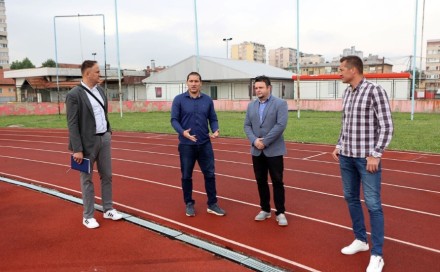 Delegacija resornog ministarstva posjetila Stadion Tušanj
