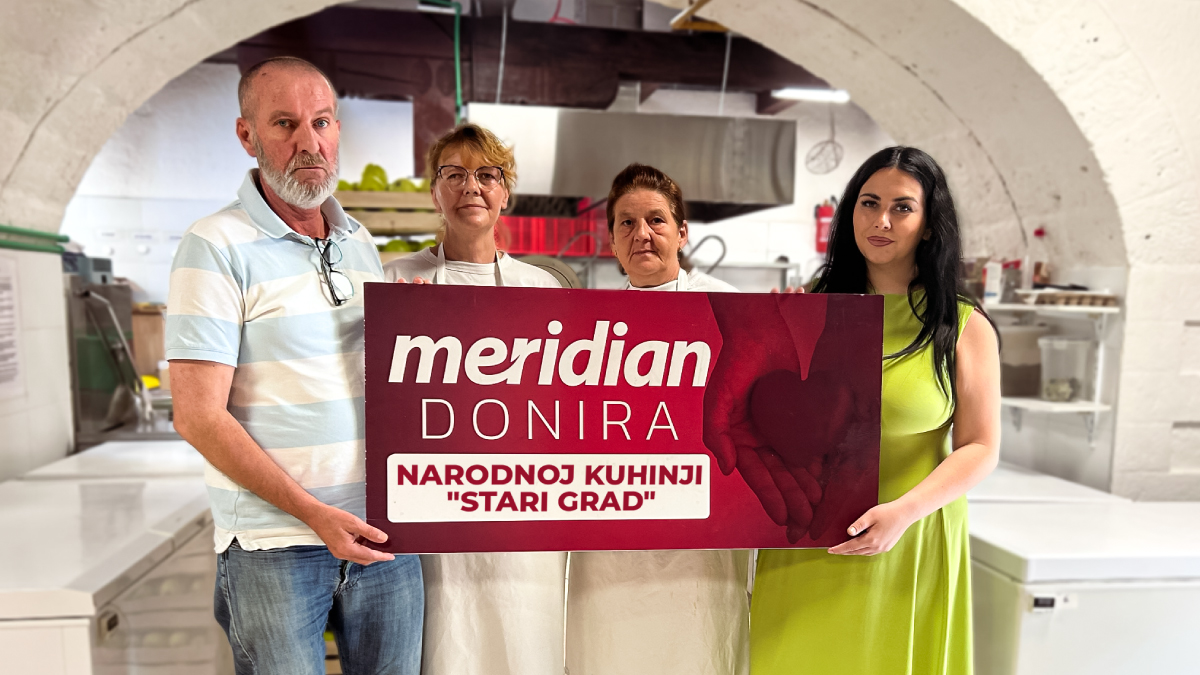 Meridian uručio donaciju Narodnoj kuhinji „Stari Grad“