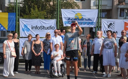 Faruk Suljović startao humanitarni triatlon od Sarajeva do grčkog Olimpa