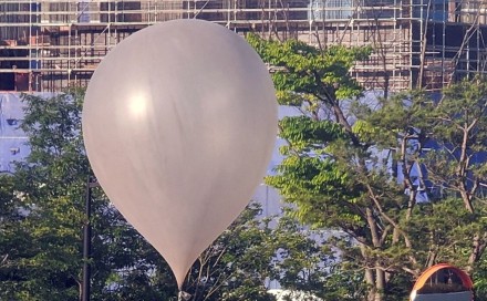 Sjeverna Koreja ponovo poslala balone pune smeća ka Južnoj Koreji