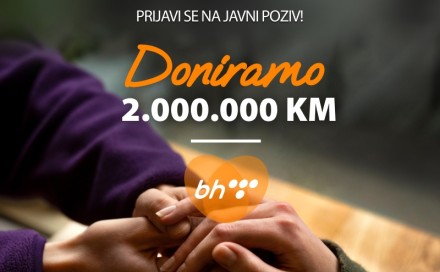 Javni oglas BH Telecoma za dodjelu donacija u iznosu od 2 miliona KM u 2024. godini