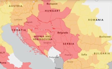 Upozorenje EU meteoalarma: Veći dio BiH u “crvenom” sljedeća dva dana, mogući kvarovi infrastrukture