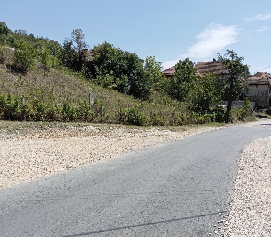 Sanacija od značaja za lokalno stanovništvo: Završen put prema Tetimi u Gornjoj Tuzli