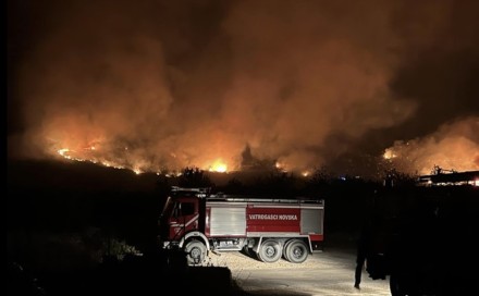 Požari u Hrvatskoj još nisu ugašeni, sve raspoložive vatrogasne snage na terenu