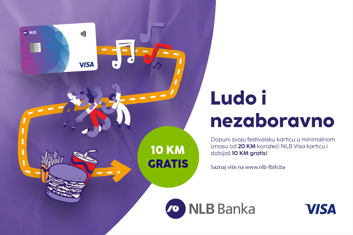 NLB Banka Sarajevo: Ludo i nezaboravno na Summertime Madness Festivalu