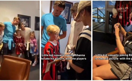 Dječak nije prepoznao Rihannu, zamolio je da ga fotka s igračima Manchester Cityja