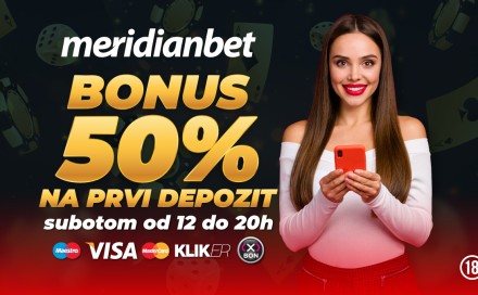 Depozit u Meridianu vrijedi više: Subotom uzmi 50% bonusa