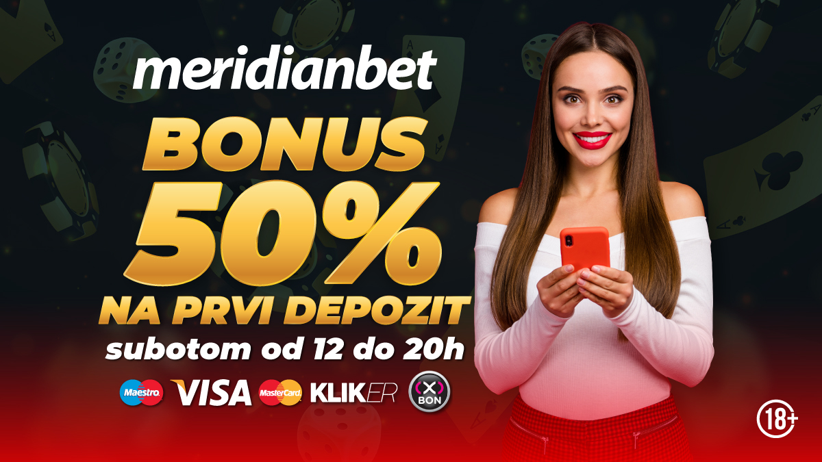 Depozit u Meridianu vrijedi više: Subotom uzmi 50% bonusa