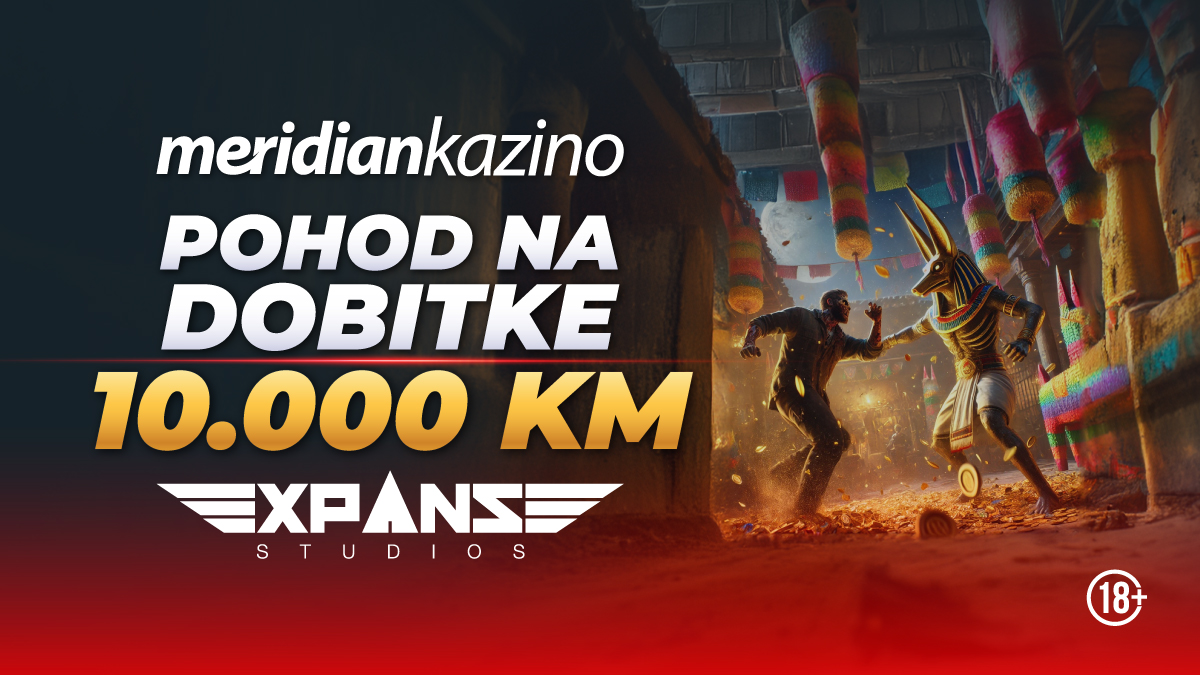 Meridian kazino: Pomjeri granice zabave i kreni u pohod na 10.000 KM