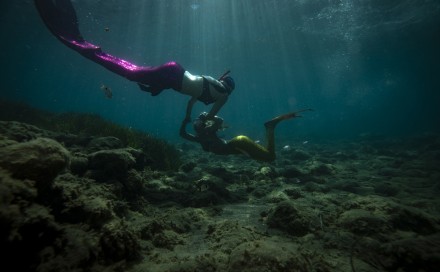 Atrakcija ronjenja u kostimima sirena sve popularnija u Turskoj