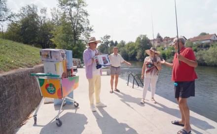 Dan za pamćenje u Banjaluci: Na Kastelu održane Viteške igre, na Vrbasu građani pecali poklone