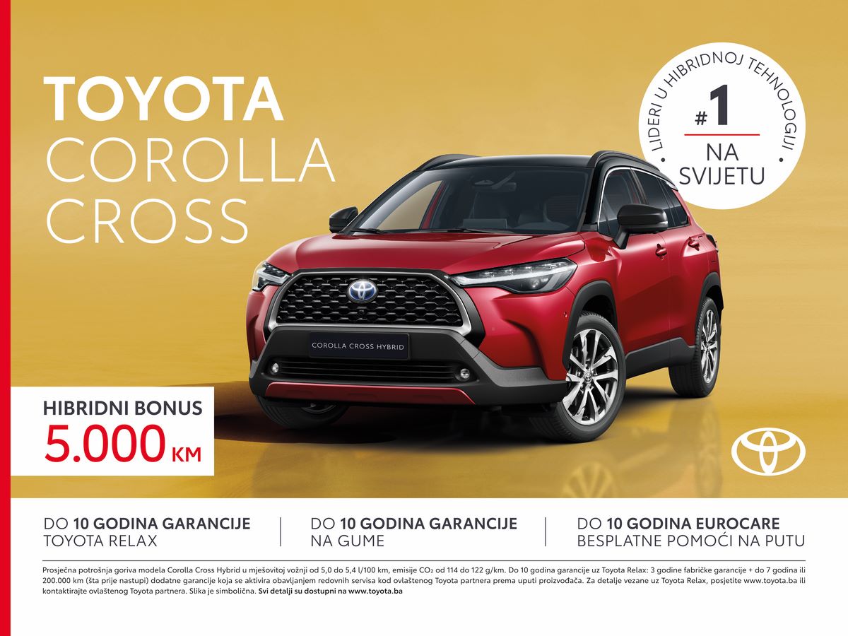 Hibridni bonus od 5.000 KM za Toyote u Expo Autu