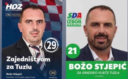 Lokalni izbori i do sada neviđeni stranački prelasci: Kandidat u Tuzli prešao iz HDZ-a u SDA