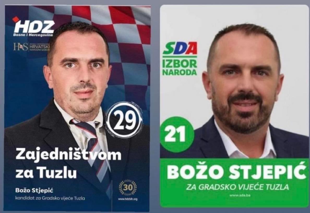 Lokalni izbori i do sada neviđeni stranački prelasci: Kandidat u Tuzli prešao iz HDZ-a u SDA