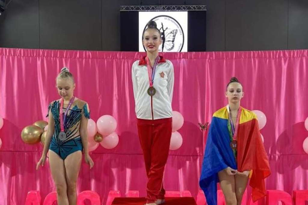 Gimnastičarke tuzlanske 'Slobode' osvojile osam medalja u Rumuniji