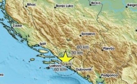 Mostar pogodio zemljotres jačine 2,4 stepena po Richteru