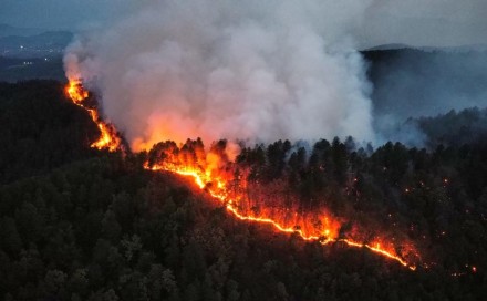 Gori šuma na miniranom području u Maglaju: Helikopteri OS BiH stižu ujutro