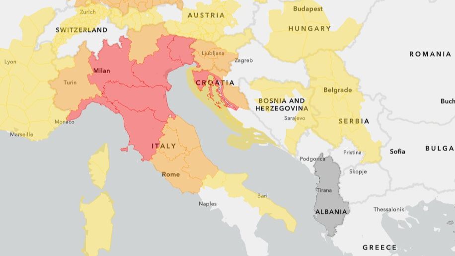 Italiju zahvatilo snažno nevrijeme: Kreće se prema Balkanu, neće zaobići ni BiH