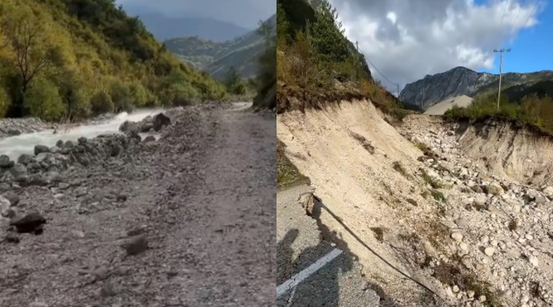 Put Jablanica-Blidnje je nekada bio asfaltiran, danas je to kanjon...