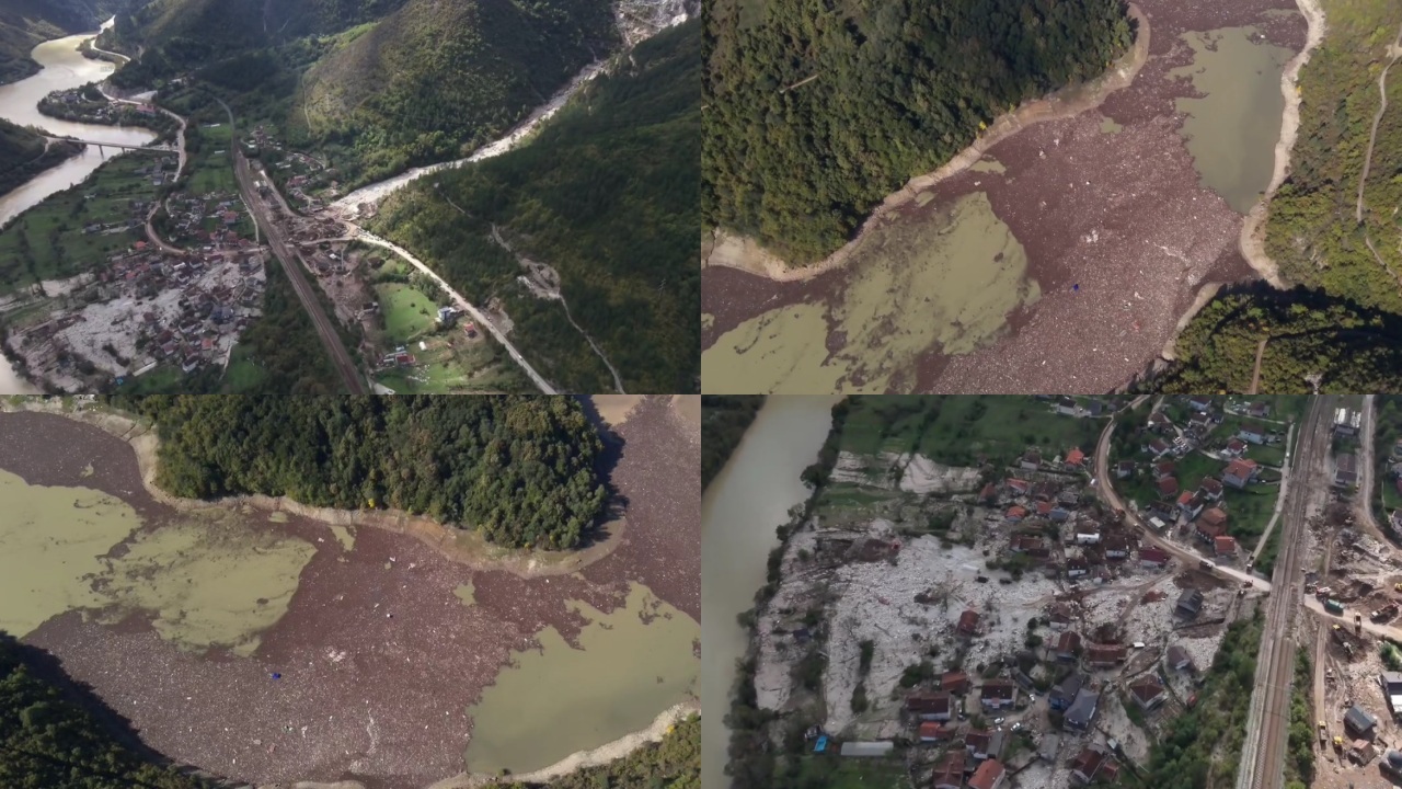 Razorne poplave ostavile teške posljedice: Pogledajte snimke poplavljenih područja iz zraka