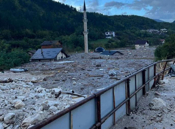 U Jablanici ponovo kiša: Kakvo nas vrijeme očekuje večeras u BiH?